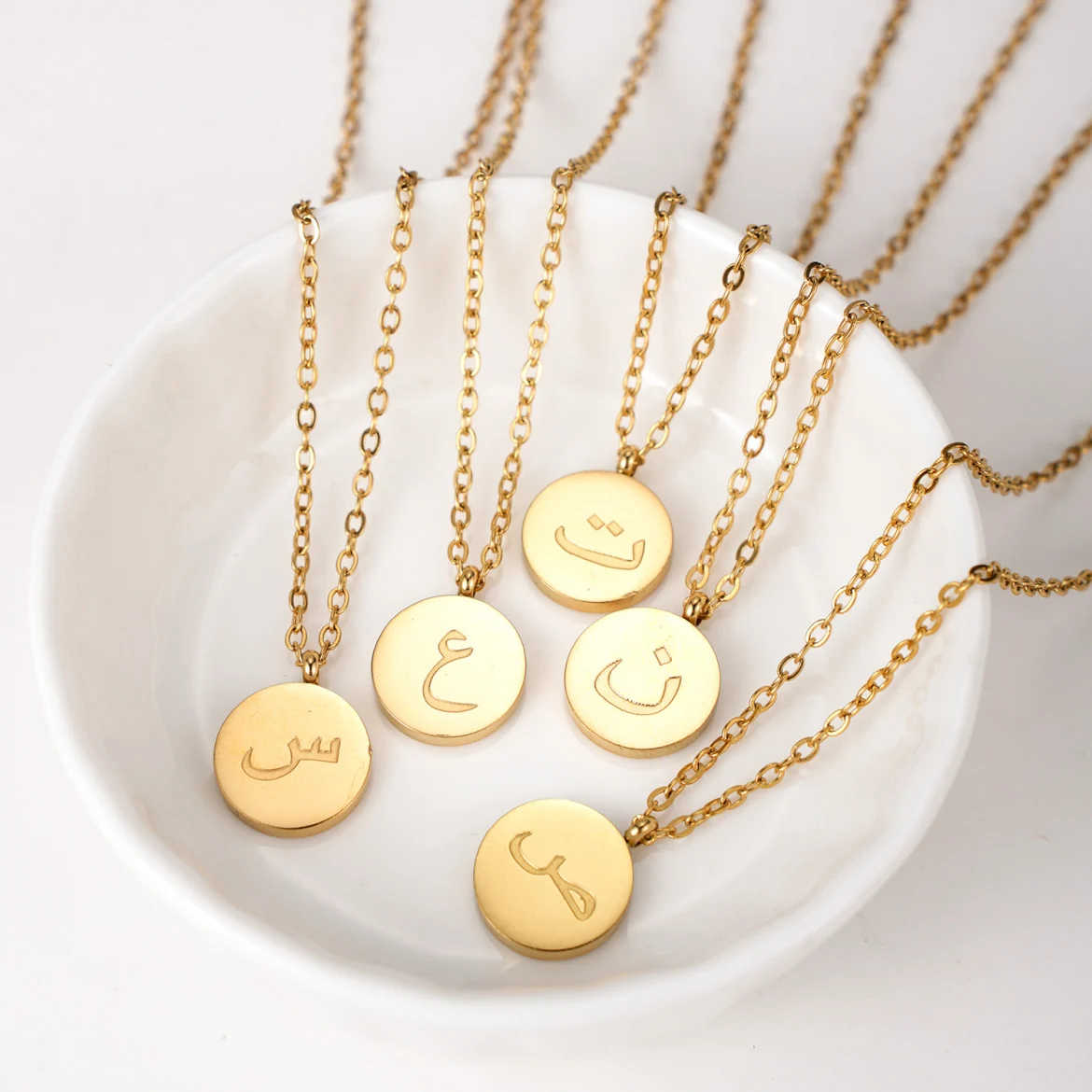 Arabic Letter Necklace - Image 11