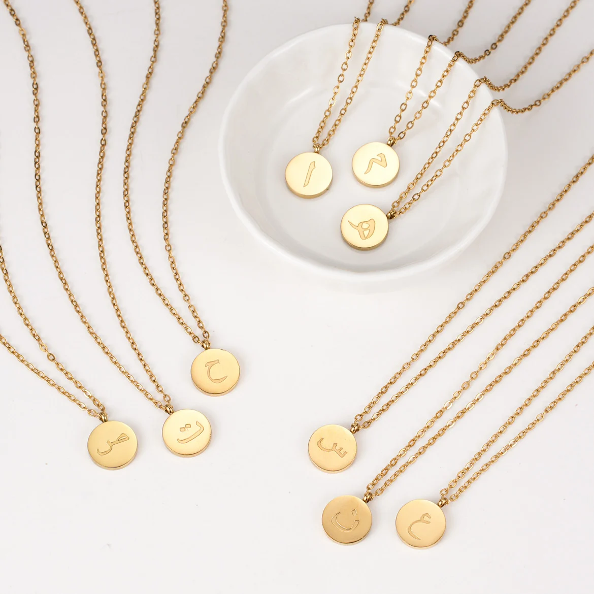 Arabic Letter Necklace - Image 13