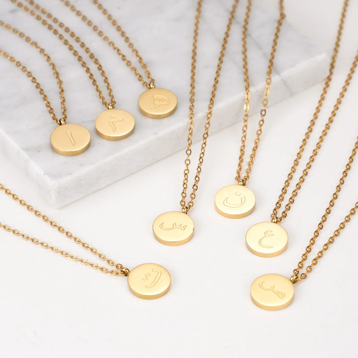 Arabic Letter Necklace - Image 14