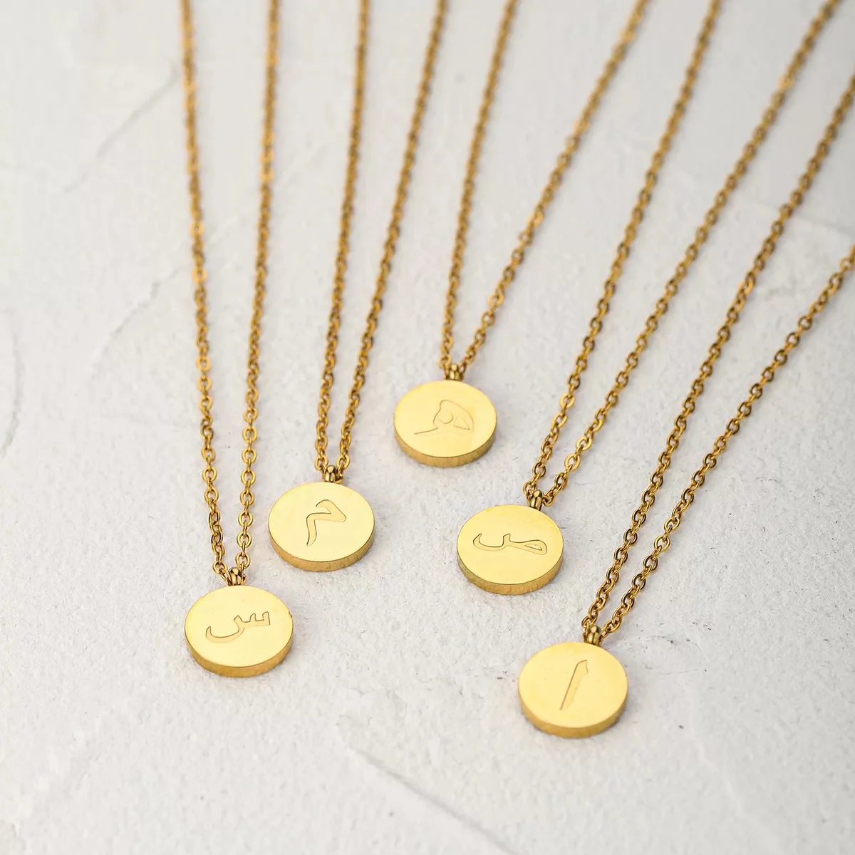 Arabic Letter Necklace - Image 6