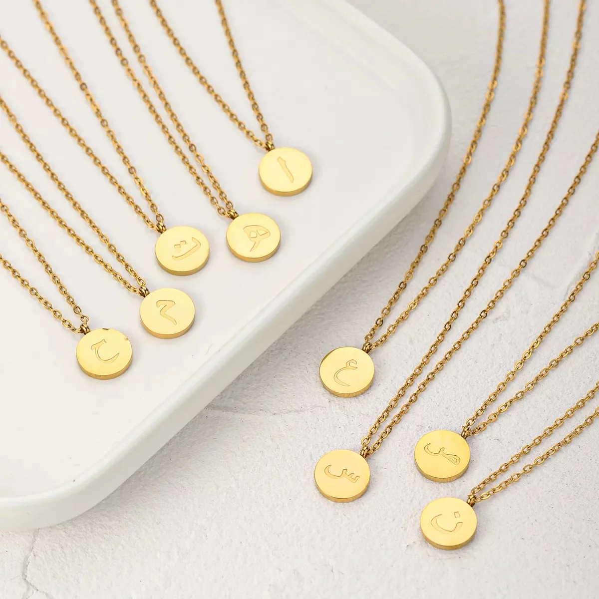 Arabic Letter Necklace - Image 8