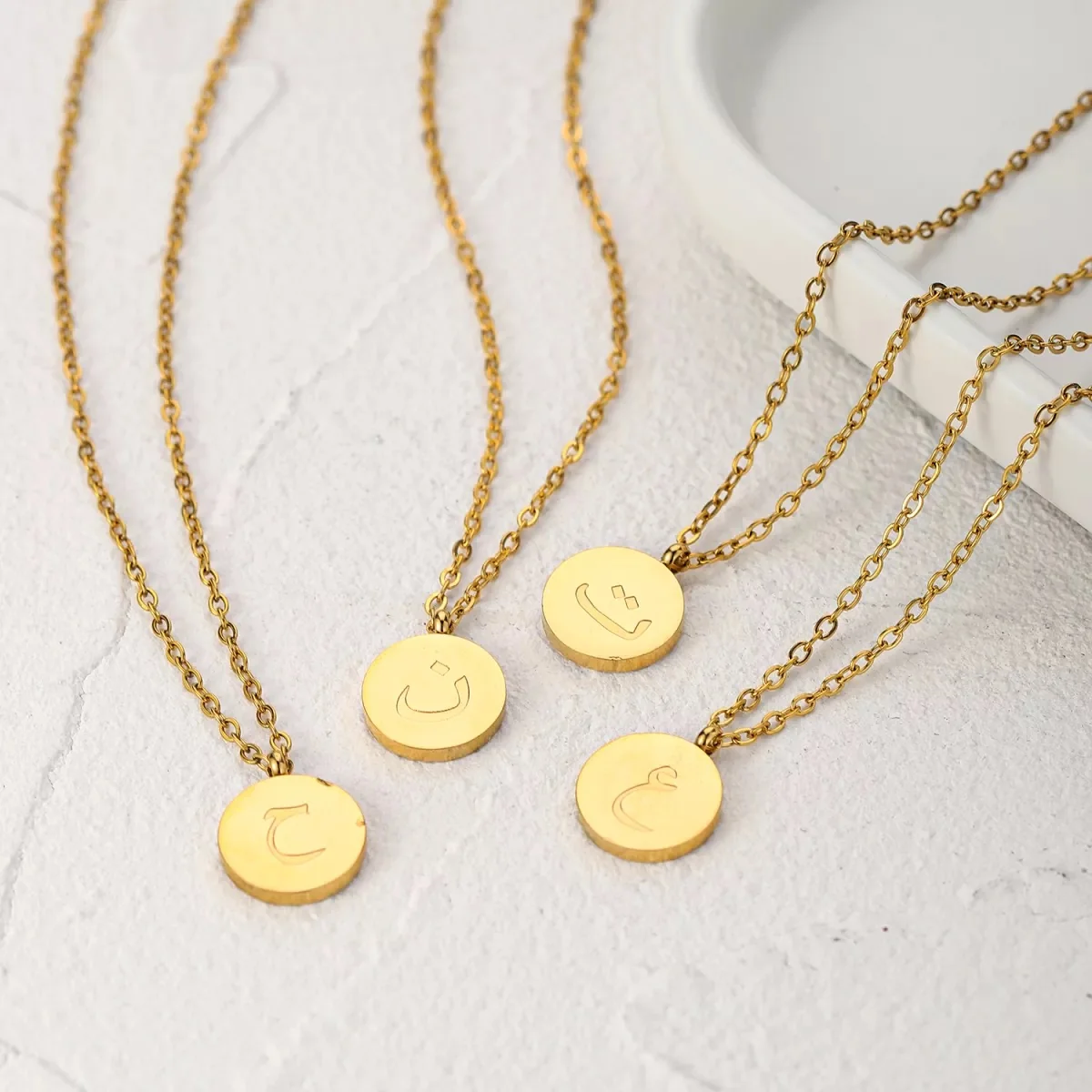 Arabic Letter Necklace - Image 9