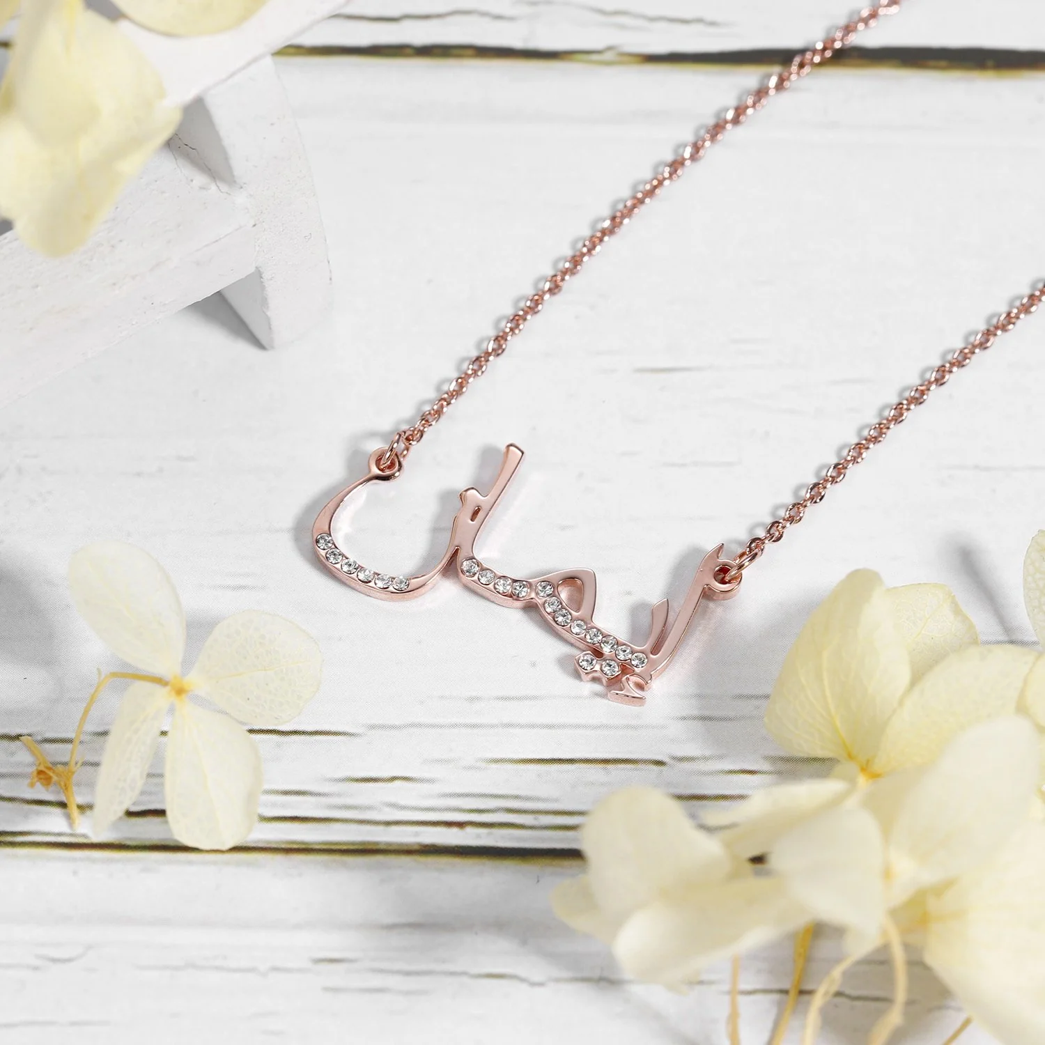 Crystal Arabic Custom Necklace - Image 3