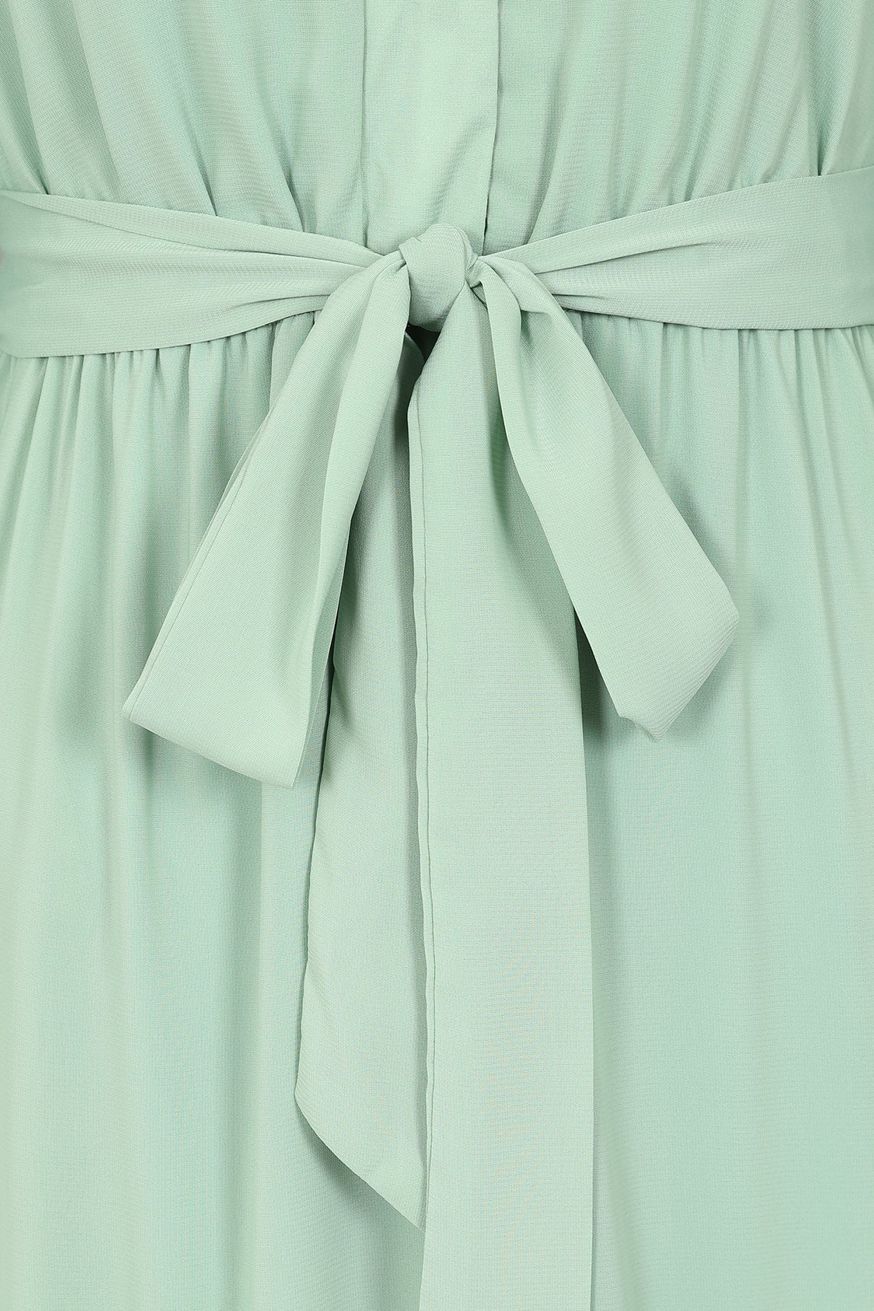 Iqra Light Green Dress - Image 5
