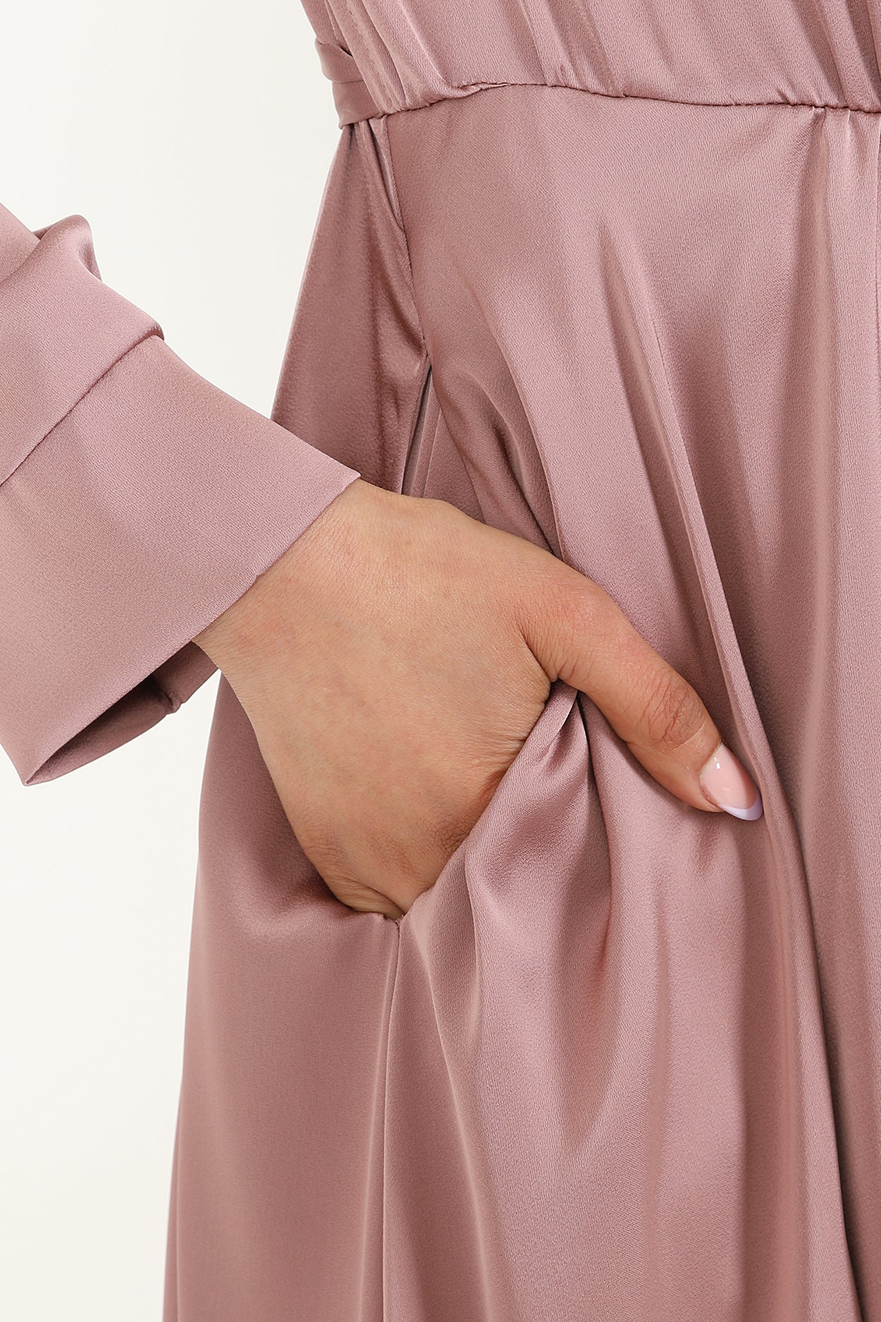 Samiyah Muted Purple Dress - Image 4