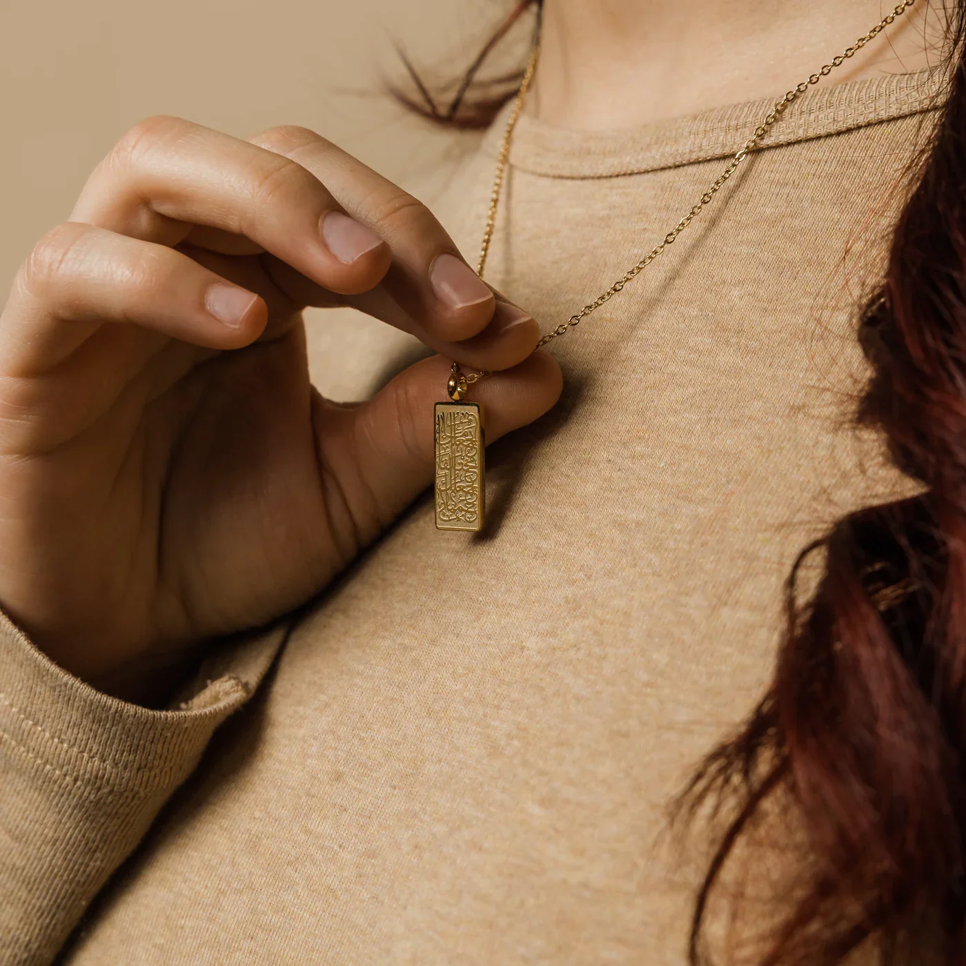 "What Makes You Different, Makes You Beautiful" Necklace - Image 2